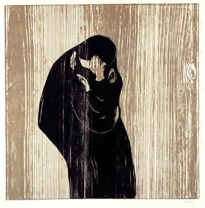 Kiss IV by Katsushika Hokusai